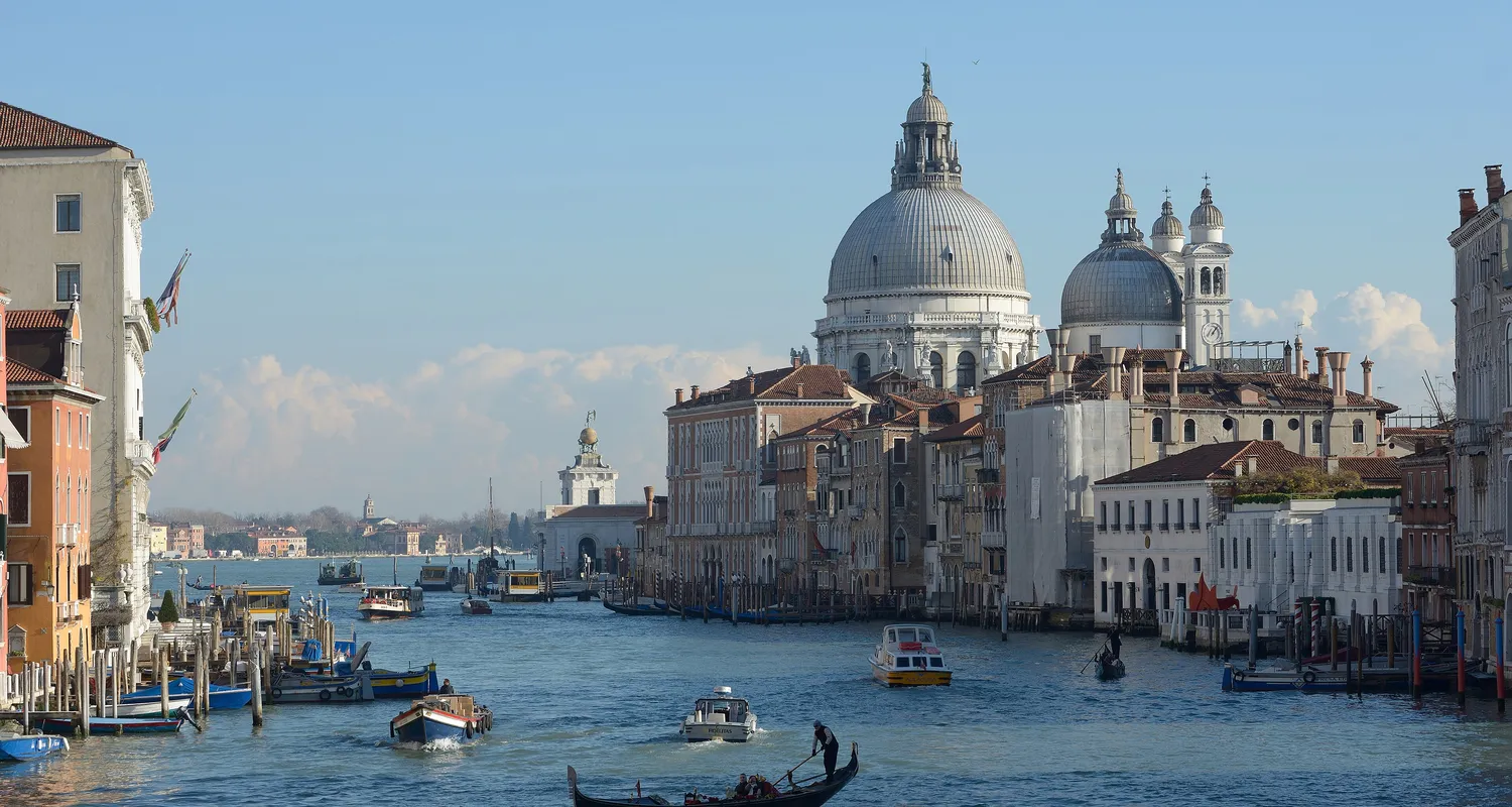 Venice seen from the water